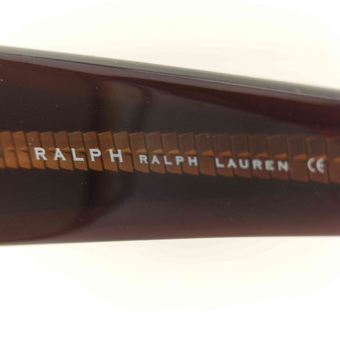 ラルフローレン RALPH LAUREN ロゴ 刻印 オーバルサングラス レディース 63□14