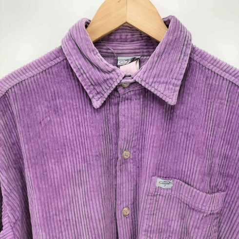 キャルトップ CALTOP USA製 Wide Corduroy L/S Shirt 製品染 太畝 コーデュロイ シャツ メンズ import:M