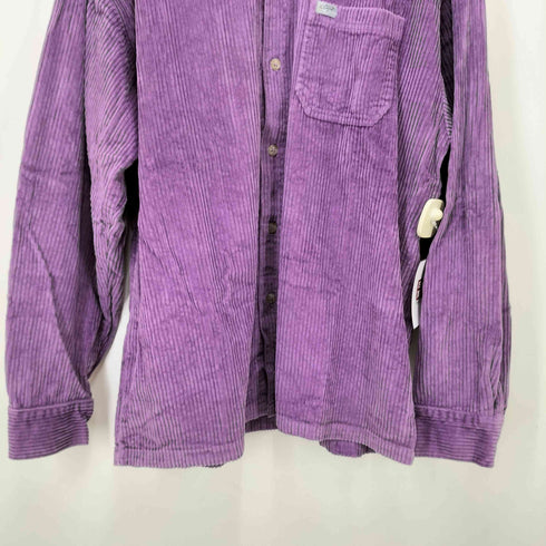 キャルトップ CALTOP USA製 Wide Corduroy L/S Shirt 製品染 太畝 コーデュロイ シャツ メンズ import:M