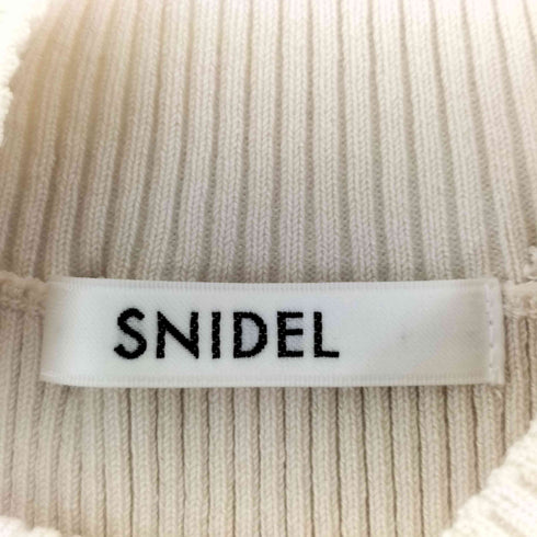 スナイデル snidel Sustainaニットドッキングワンピ レディース 0