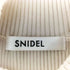 スナイデル snidel Sustainaニットドッキングワンピ レディース 0