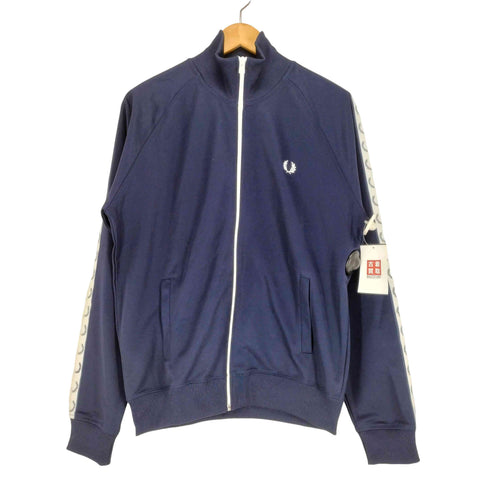 フレッドペリー FRED PERRY ロゴサイドライン ジップアップ トラックジャケット ジャージ メンズ M