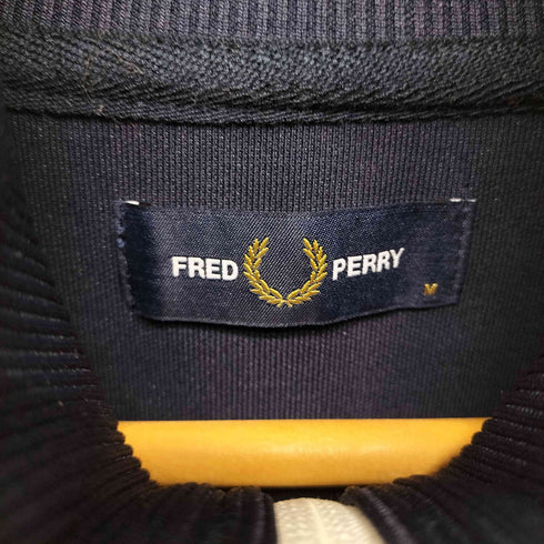 フレッドペリー FRED PERRY ロゴサイドライン ジップアップ トラックジャケット ジャージ メンズ M