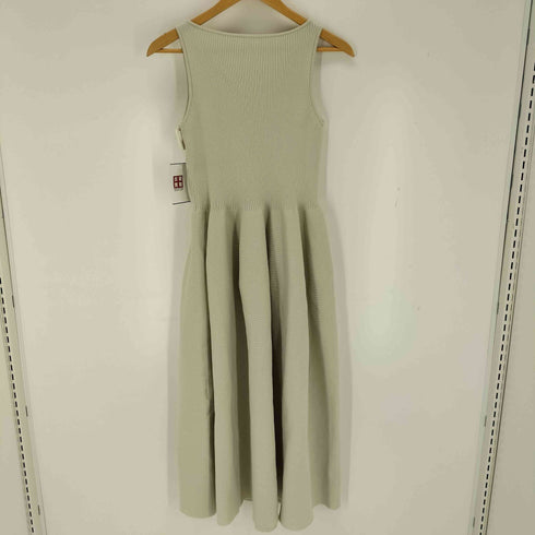ミラオーウェン Mila Owen 24SS ノースリーブリブニットワンピース レディース JPN:0