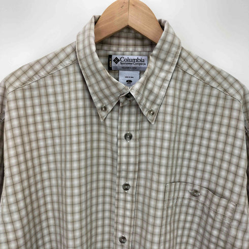 コロンビア Columbia GRT スモール オンブレチェック ボタンダウン L/S シャツ メンズ import:L