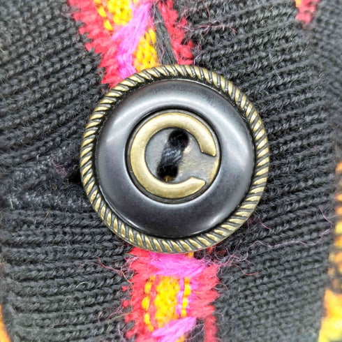 クージー COOGI オーストラリア製 3Dニットカーディガン メンズ import:M