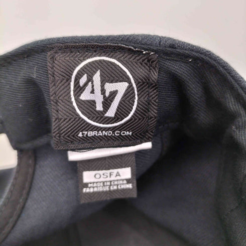 フォーティセブンブランド 47 BRAND MVP ADJUSTABLE チームロゴ 刺繍キャップ メンズ FREE