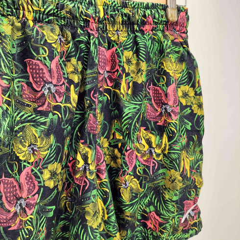ナイキ NIKE Floral Short 裏地 メッシュ 総柄 ショートパンツ レディース M