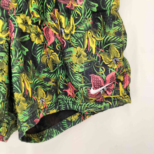 ナイキ NIKE Floral Short 裏地 メッシュ 総柄 ショートパンツ レディース M
