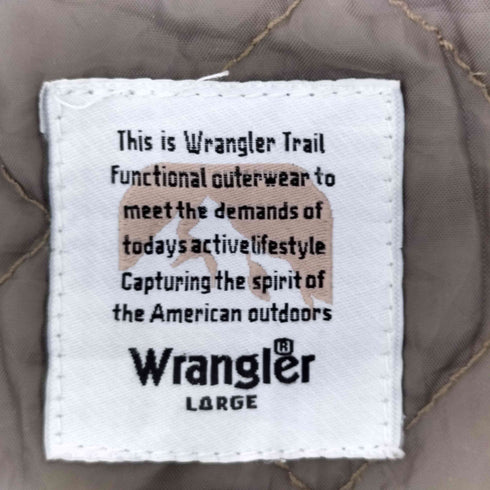 ラングラー Wrangler 90s 裏地キルティング ハーフジッププルオーバー メンズ JPN:L