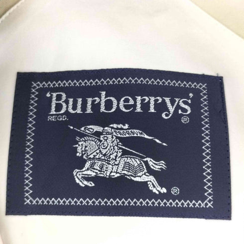 バーバリーズ BURBERRYS ノバチェック 比翼ステンカラーコート バルマカーンコート レディース JPN:38