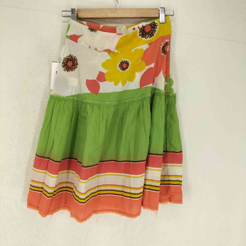 マルニ MARNI 花柄フレアスカート レディース 38