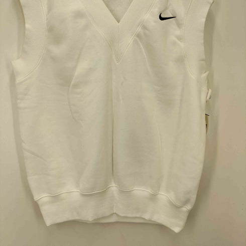 ナイキ NIKE WMNS NSW STYLE FLEECE S/L TOP スウッシュ 刺繍 Vネック スウェット ベスト ユニセックス レディース import:L