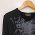 ニーキューイチニーキューゴーオム 291295=HOMME Vネック グラフィック ニット プルオーバー メンズ JPN:44