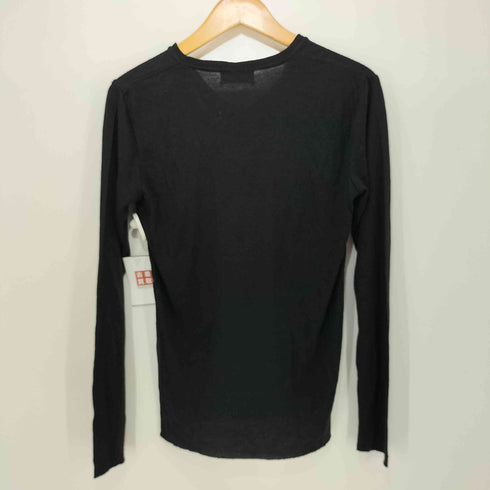 ニーキューイチニーキューゴーオム 291295=HOMME Vネック グラフィック ニット プルオーバー メンズ JPN:44