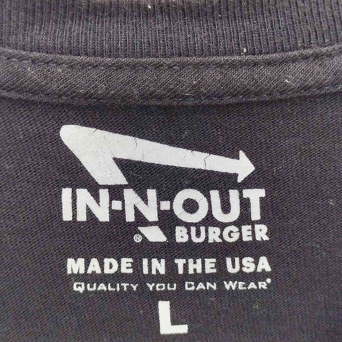 USA製 企業ロゴ 両面 プリント S/S クルーネック Tシャツ メンズ import:L
