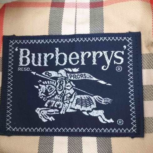 バーバリーズ BURBERRYS 裏地ノバチェック 比翼ステンカラーコート メンズ 90