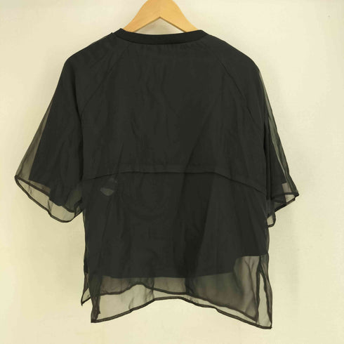 グローバルワーク GLOBAL WORK シフォンドッキング シースルーTシャツ レディース JPN:M