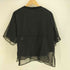 グローバルワーク GLOBAL WORK シフォンドッキング シースルーTシャツ レディース JPN:M