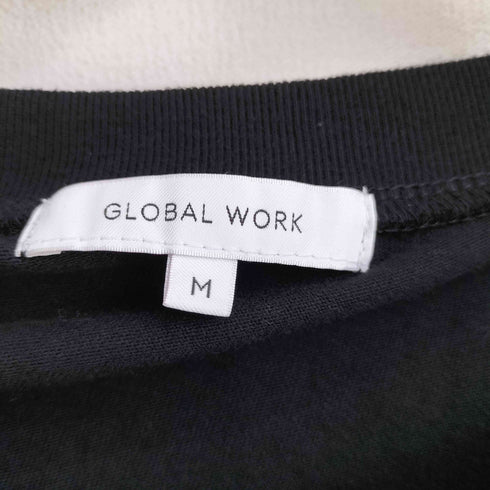 グローバルワーク GLOBAL WORK シフォンドッキング シースルーTシャツ レディース JPN:M