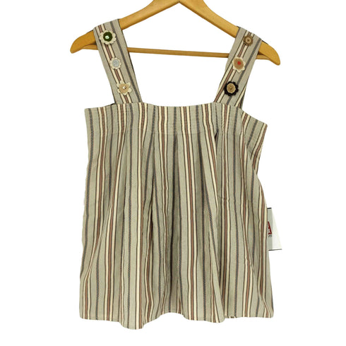 マルニ MARNI 花モチーフ ストライプビスチェ レディース 42
