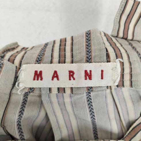 マルニ MARNI 花モチーフ ストライプビスチェ レディース 42