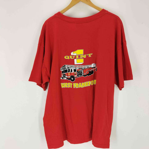 ベイサイド BAYSIDE 90s USA製 両面プリントクルーネックTシャツ メンズ 2XL