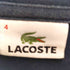 ラコステ LACOSTE ワニ 刺繍 S/S クルーネック Tシャツ メンズ JPN:4