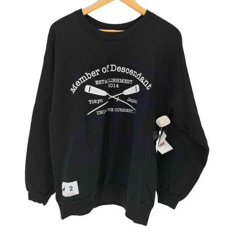 ディセンダント DESCENDANT 23SS CROSS PADDLE CREW NECK メンズ JPN:2