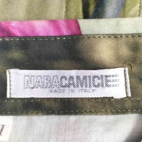 ナラカミーチェ NARACAMICIE フラワープリントロングシャツ レディース JPN:2