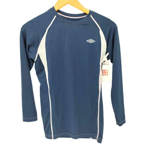 アンブロ UMBRO ロゴプリント ストレッチ カットソー メンズ import:M