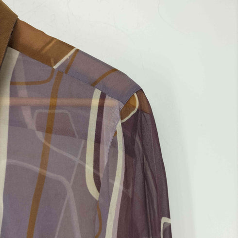 マックスマーラ MAX MARA 白タグ シルク100シアーブラウス レディース US:6