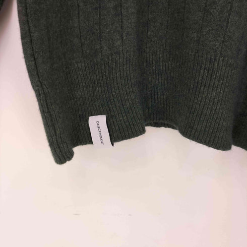 ディセンダント DESCENDANT 20AW CREST CREW NECK KNIT メンズ JPN:1