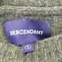 ディセンダント DESCENDANT 20AW CREST CREW NECK KNIT メンズ JPN:1