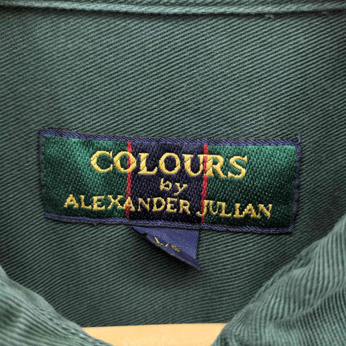カラーズバイアレクサンダージュリアン COLOURS by ALEXANDER JULIAN コットンワークシャツ メンズ import:L