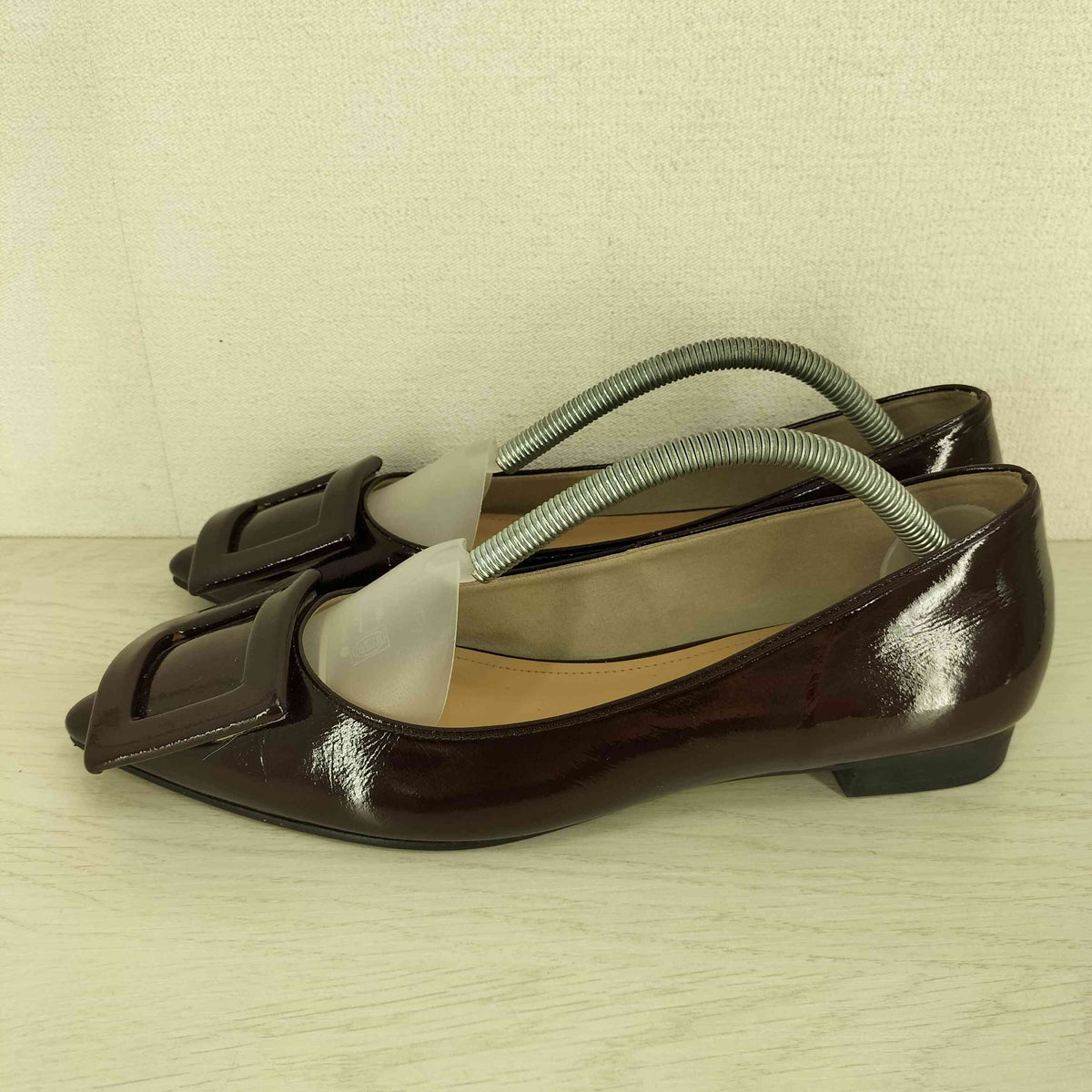 美品　ohga バックルパンプス 24cm ブラウン OHGA バックルパンプス レディース JPN：24 – ブランド古着買取