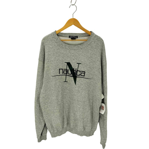 ノーティカ NAUTICA ロゴクルーネックスウェット メンズ JPN:L
