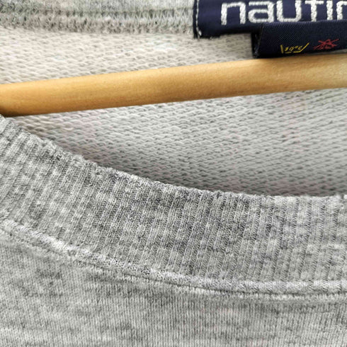 ノーティカ NAUTICA ロゴクルーネックスウェット メンズ JPN:L