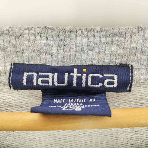 ノーティカ NAUTICA ロゴクルーネックスウェット メンズ JPN:L