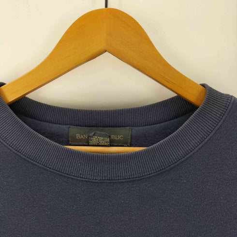 バナナリパブリック BANANA REPUBLIC 00S ロゴクルーネックスウェット メンズ JPN:M