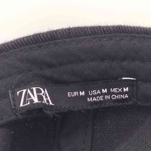 ザラ ZARA コットン6パネルキャップ メンズ