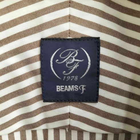ビームスエフ BEAMS F ストライプ カッタウェイカラーシャツ メンズ JPN:S