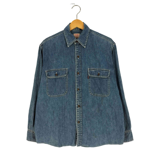 リーバイス Levis 90s 香港製 San Francisco デニムシャツ メンズ import:S