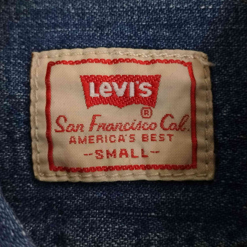 リーバイス Levis 90s 香港製 San Francisco デニムシャツ メンズ import:S