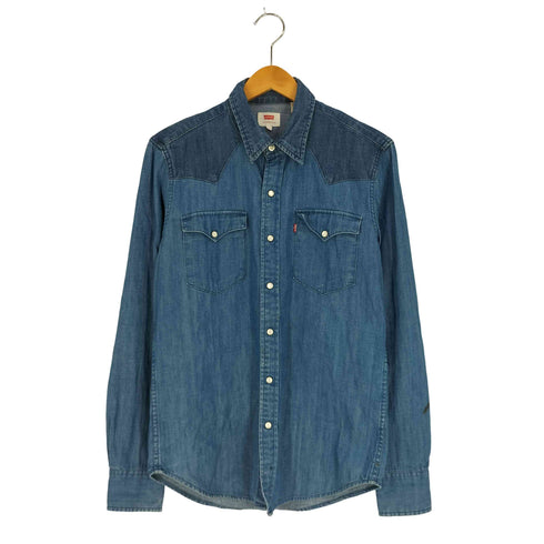リーバイス Levis CLASSIC WESTERN DENIM SHIRT クラシック ウエスタン デニムシャツ メンズ import:S