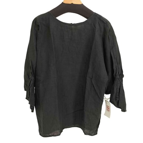 アーバンリサーチドアーズ URBAN RESEARCH DOORS 23ss リネン キャンディ スリーブ プルオーバー レディース import:M