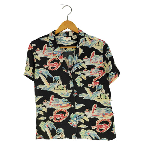 リーバイス Levis Summer Graphic Shirt アロハシャツ レディース import:S