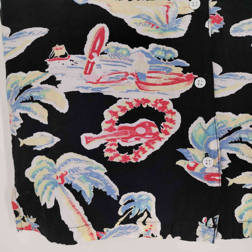 リーバイス Levis Summer Graphic Shirt アロハシャツ レディース import:S