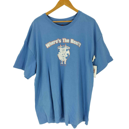 ヘインズ Hanes 両面キャラクタープリントクルーネックTシャツ メンズ 2XL
