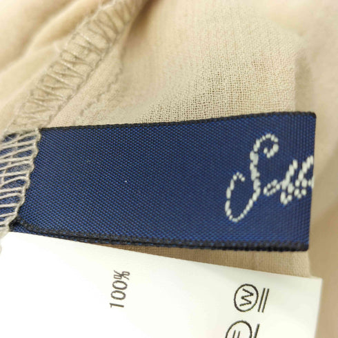 ソフィット Soffitto シアーブラウス レディース